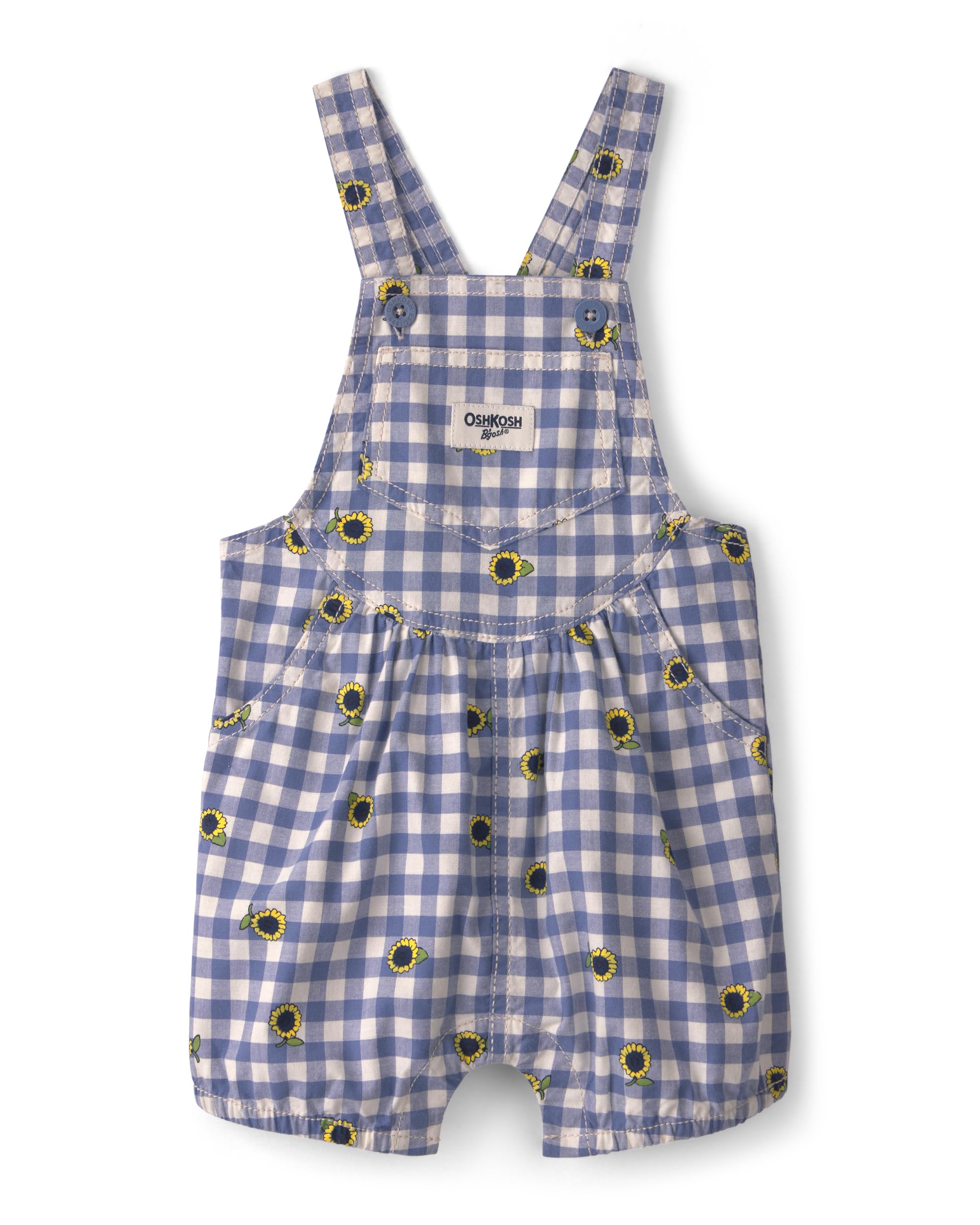 OshKosh B'gosh Girl World's Best Overalls, Multi, 24M Image