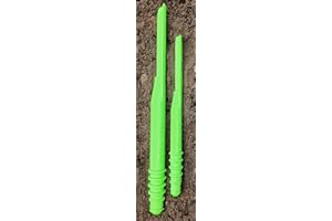 SPOKEN GARDEN Dibby Seed Sowing Garden Tool Dibber Planter Transplanter – Sow Seeds at The Right Depth – Easily Transplant Delicate Seedlings (Little Dibby & Dibby XL) Green