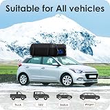 BOYUJK Car Roof Bag 425 L Waterproof No Rack Needed 6 Straps Blue view 4