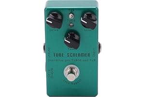 Tube Screamer Guitar Pedal, Guitar Pedals Overdrive Pedal Portable Adjustable Tube Screamer Overdrive Guitar Effect Pedal Ins