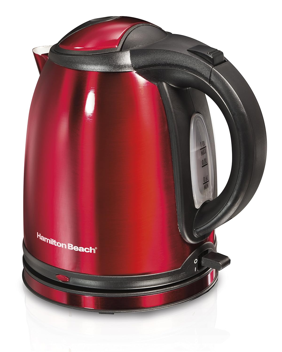 Hamilton Beach 40997 Cordless Electric Kettle, Red