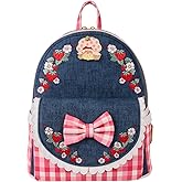 Loungefly Strawberry Shortcake Faux Denim Mini Backpack
