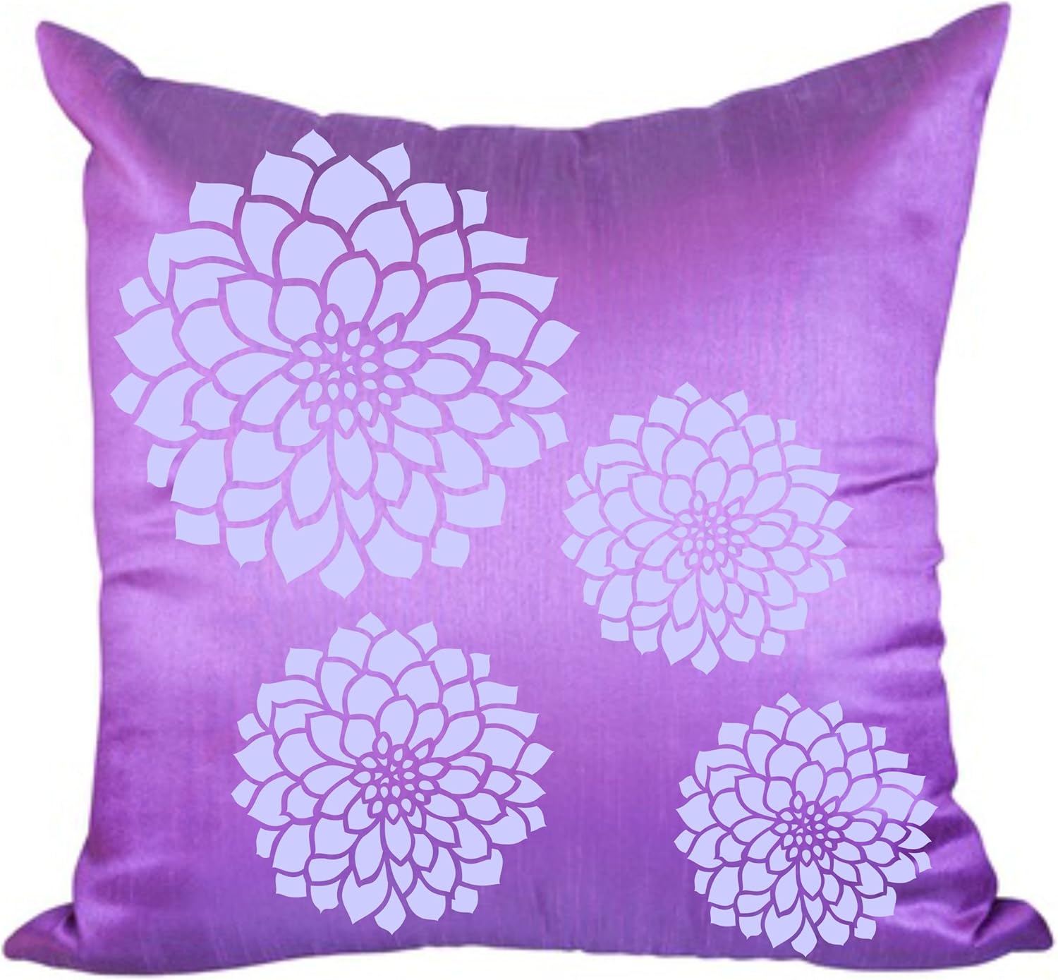 Zinnia Stencil - 26.5 x 26.5cm (M) - Reusable Large Fancy Floral Mural Wall Stencil Template - Image 3
