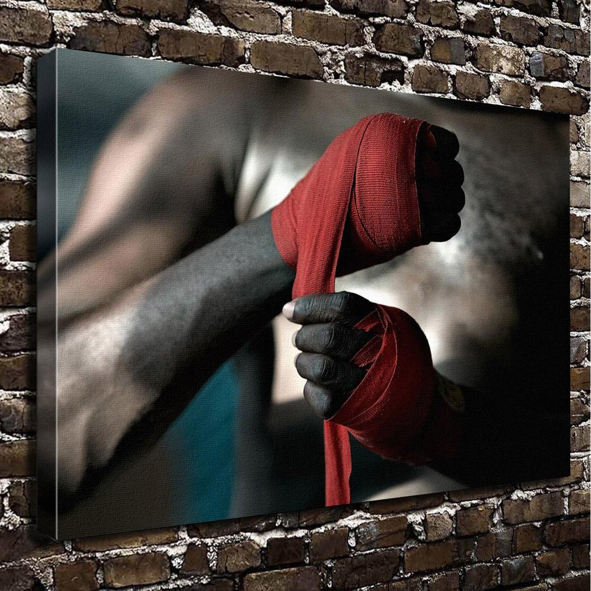 COLORSFORU Wall Art Painting Boxing Prints On Canvas The Picture Landscape Pictures Oil for Home Modern Decoration Print Decor for Living Room