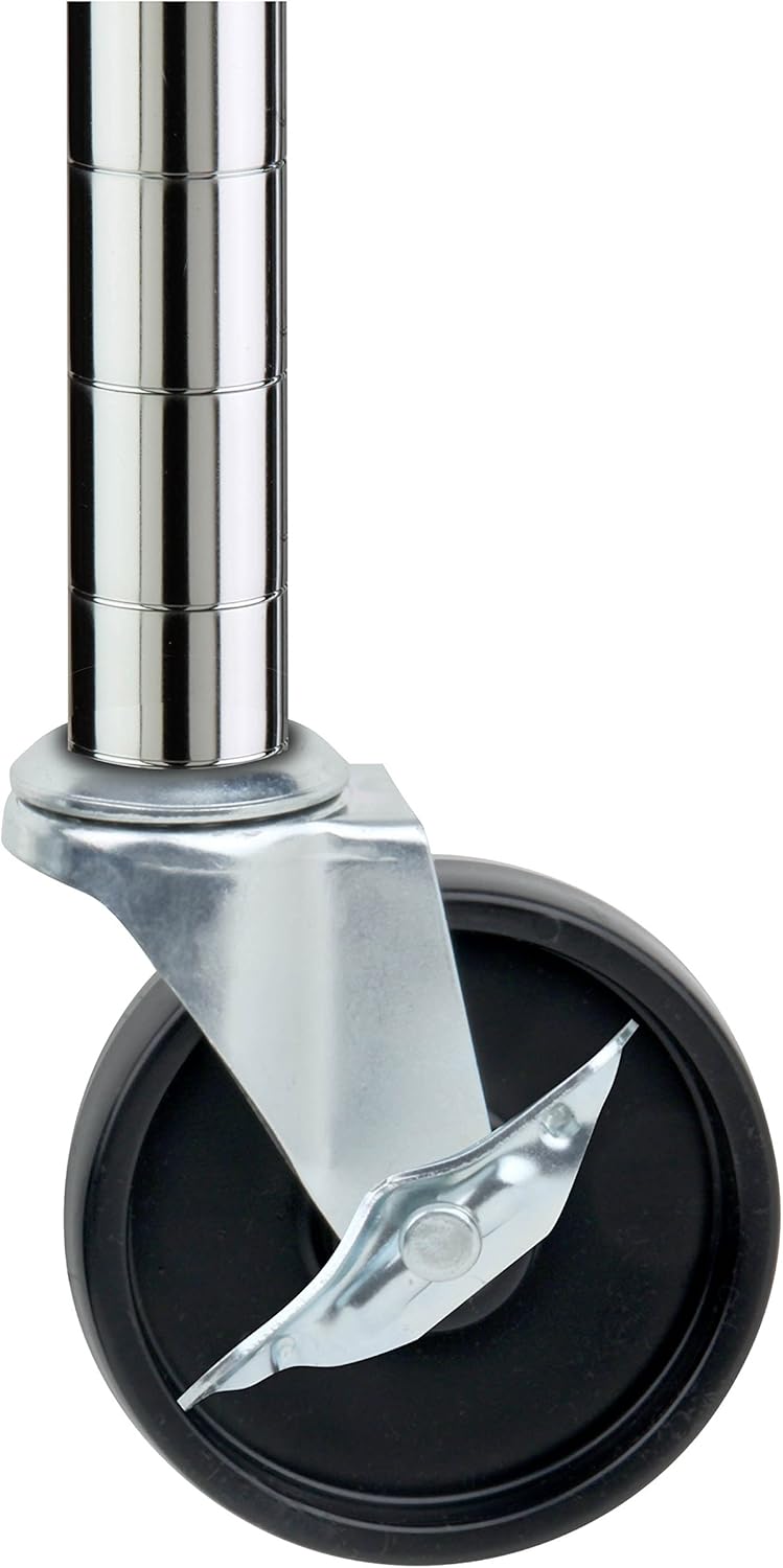 Honey-Can-Do 4-Inch Caster Roller Wheels for HCD Shelving Unit, Set of Four: Home Improvement