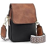 BOSTANTEN Small Crossbody Bags for Women Cell Phone Purse Leather Wallet Handbags with Card Slots
