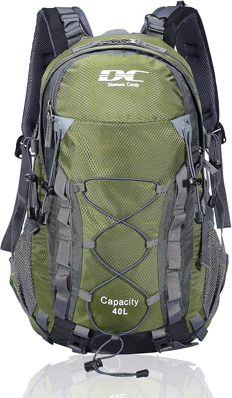 how to tie trekking pole to backpack