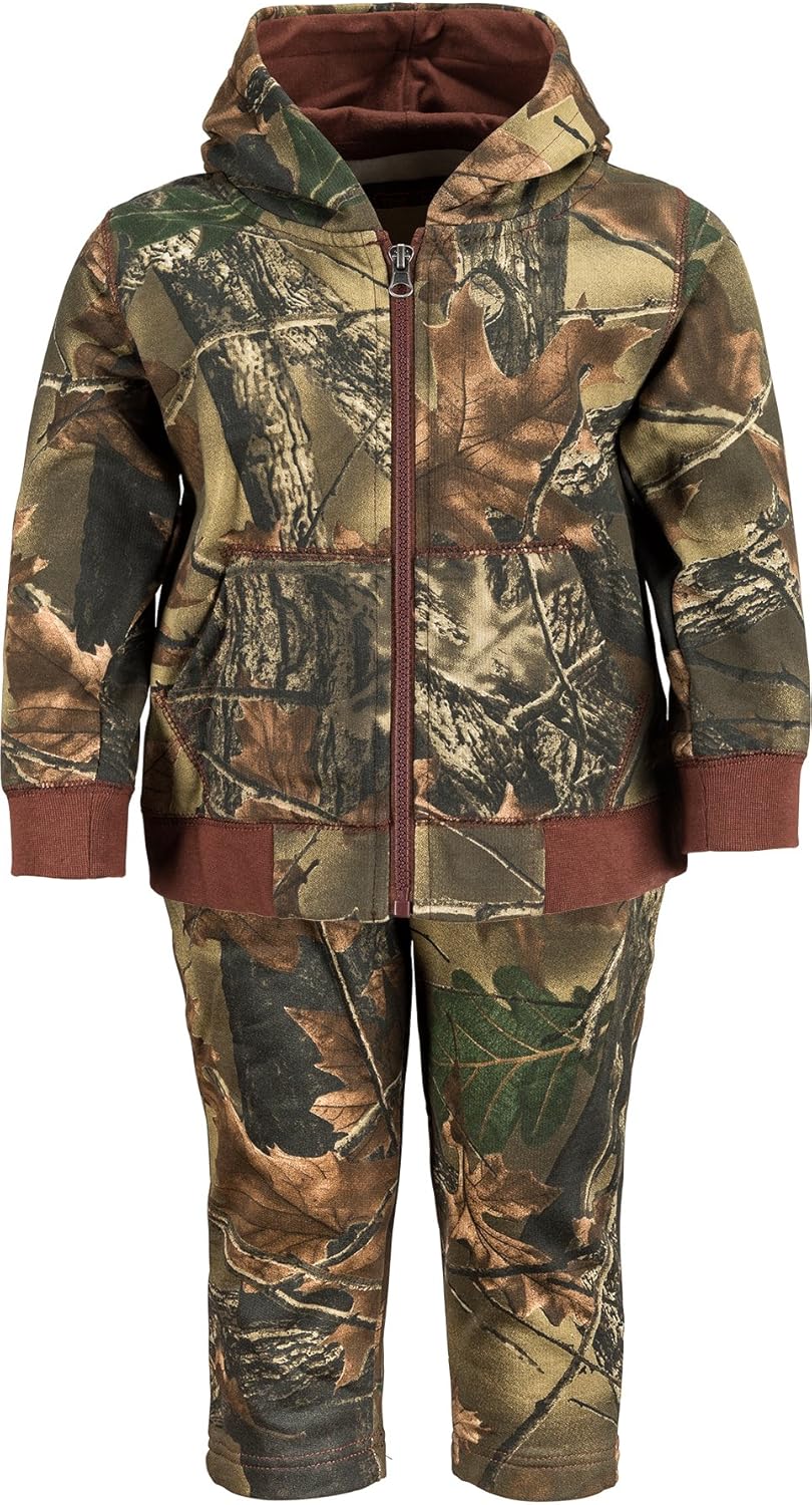 TrailCrest Infant - Toddler Two Piece Cotton Jacket & Pants Set: Clothing