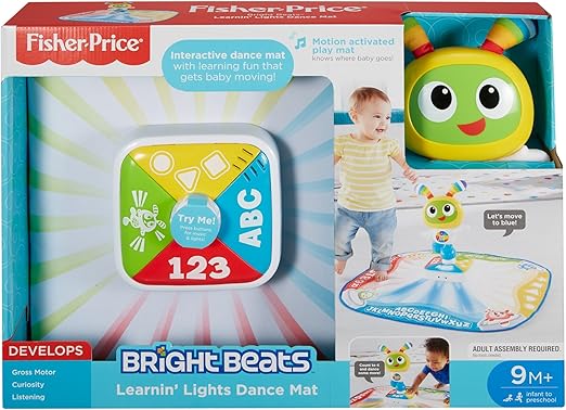 fisher price learning lights dance mat