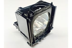 Jaspertronics™ OEM Lamp & Housing for The Samsung HLT6756W TV with Original OEM Bulb Inside - 1 Year Warranty
