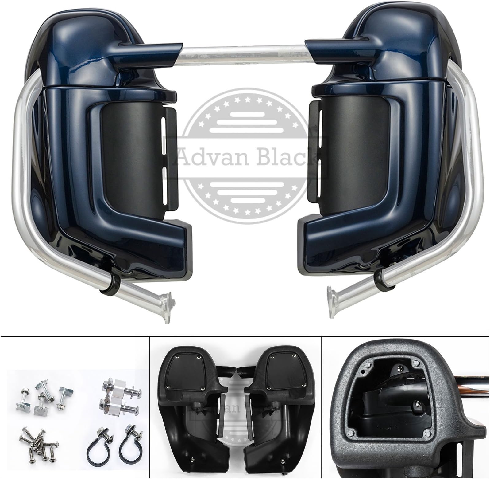 Advan Motorcycle Pro Handguards Brake Clutch Hand Guard For KTM 390 Duke 2012 2013 Black & White