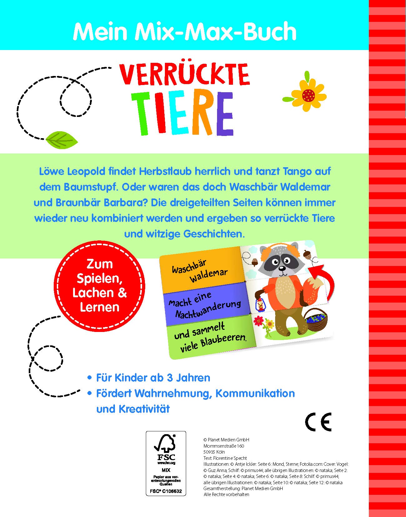 Mein Mix Max Buch Verruckte Tiere Specht Florentine 9783849917234 Amazon Com Books