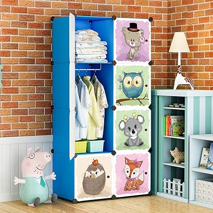 Armoires Wardrobes Wardrobe Maginels Portable Kids Wardrobe