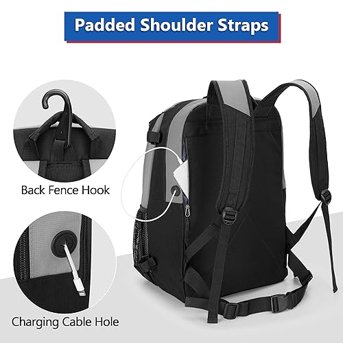 Black Equipment Bag For Lacrosse & Field Hockey Stick - View #8