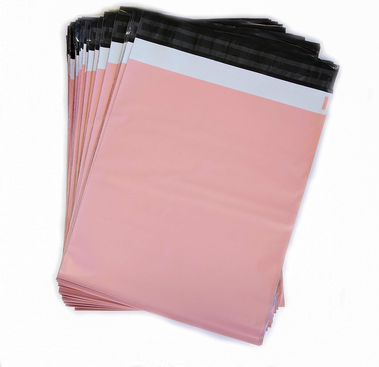 PAXTRA 12x15 100Pack Solid Soft Pink Poly Mailers Shipping Supplies