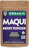 Organic Maqui Powder | 4oz Resealable Kraft Bag | 100% Raw From Chile | by FGO
