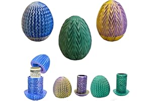 3PCS Easter Egg Money Puzzle Box with Hidden Compartments, 2026 Creative Gift Box, Reusable 3D Printed Money Puzzle for Adult