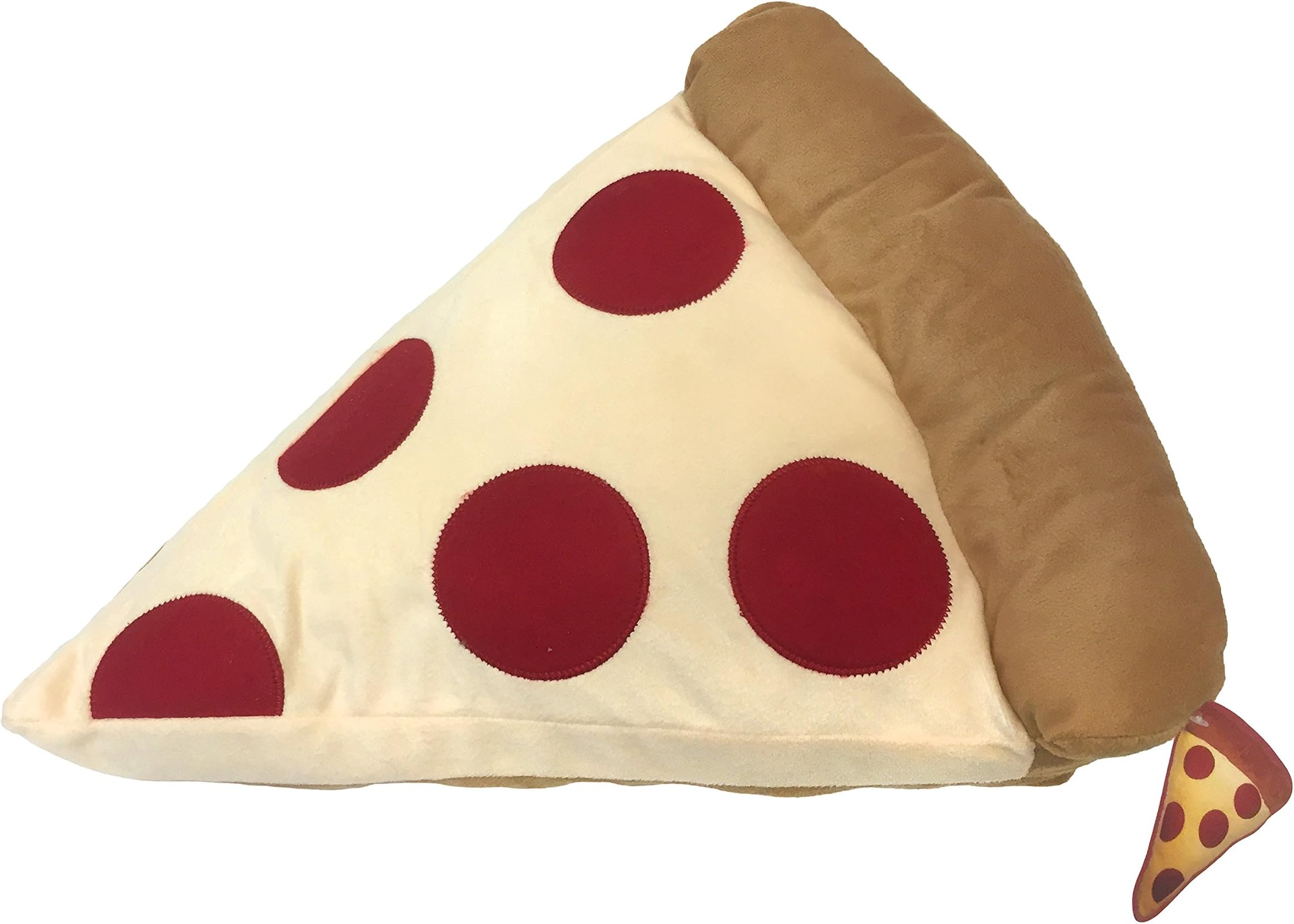 Food Pillows Pepperoni Pizza 18" x 14" Plush Toss/Throw