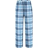 Ekouaer Girls Soft Pajamas Pants Cute Print Pattern PJ Bottoms Comfortable Lounge Long Pants with 2 Pockets