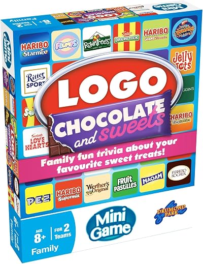 Tomy Drumond Park Logo Chocolate & Sweets Mini Board Game