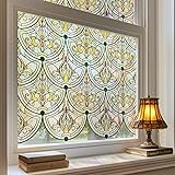 3D Stained Glass Window Film, Decorative Window