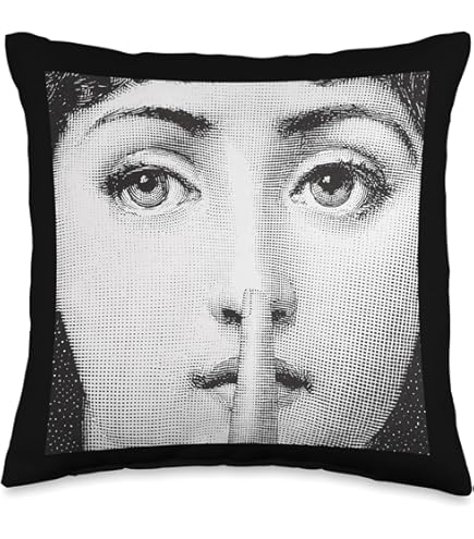 Amazon.com: Lina Cavalieri Fornasetti Throw Pillow : Home & Kitchen