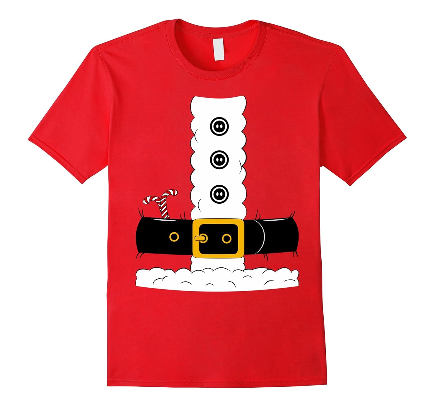 Santa Claus Suit Christmas T-Shirt Men Women Kids-Rose