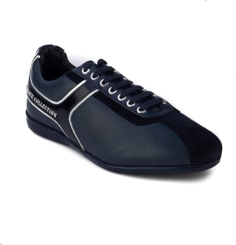 navy blue versace shoes