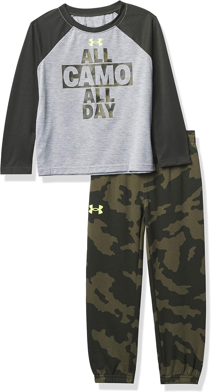Under Armour Boys' Ua All Camo All Day Set Clothing