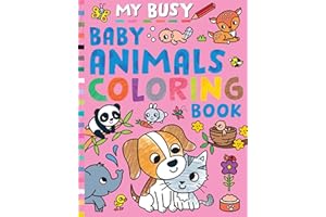 My Busy Baby Animals Coloring Book