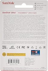 SanDisk 32GB Ultra microSDHC 120MB/s A1 Class 10 UHS-I view 3