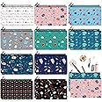 Reginary 20 Pieces Nurse Cosmetic Bag Nurse Practitioner Gifts for Women Nursing Makeup Bag Canvas Cosmetic Cute Pouch for Purse