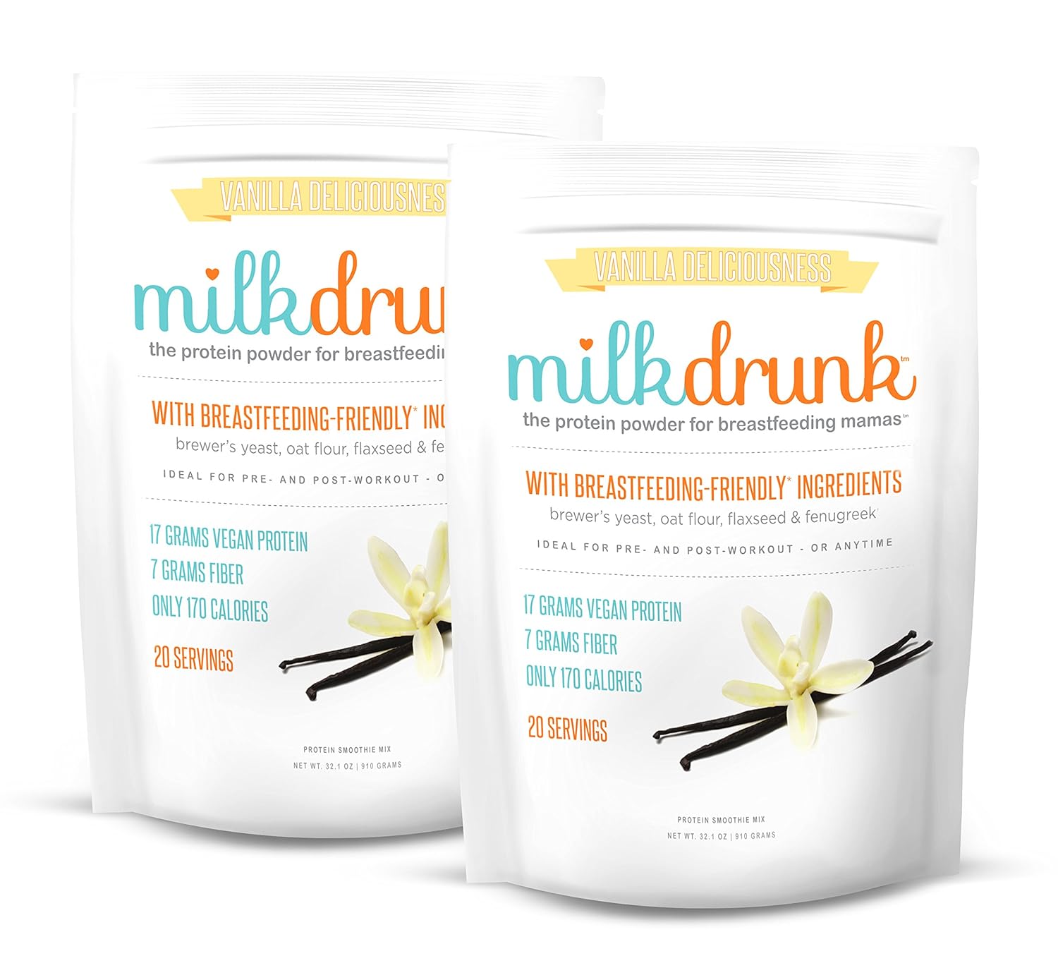 Dos Bolsas de leche Drunk – Proteínas en Polvo para la ...