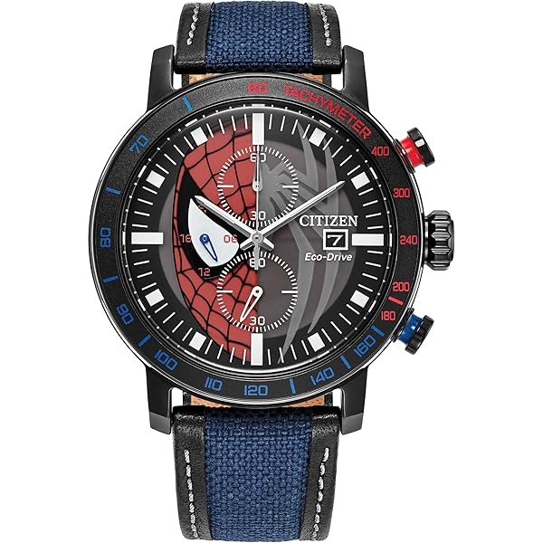 Amazon.com: Citizen Men's Eco-Drive Marvel Miles Morales Black Ion