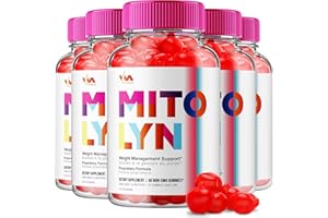 (5 Pack) Mitolyn Gummies - Mitolyn Advanced Formula, and Reviews, 300 Gummies