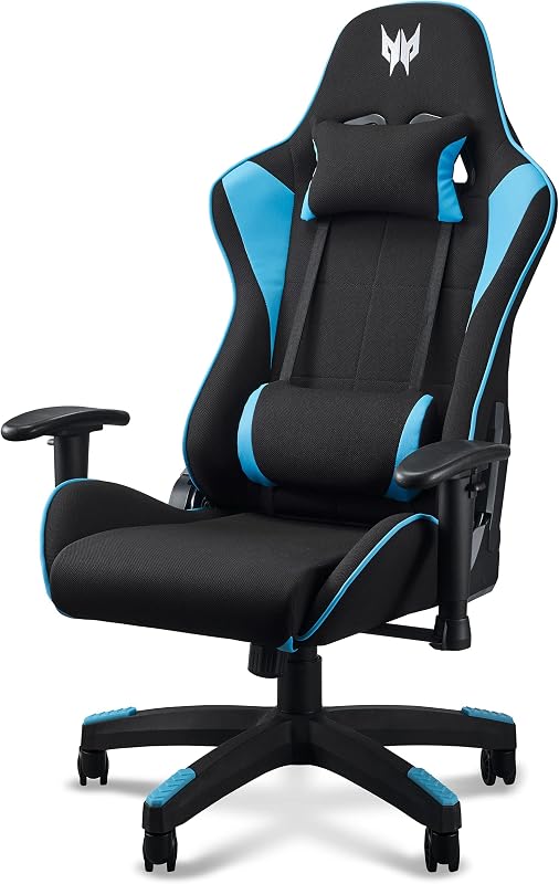 Predator Rift Lite, Silla Gaming Reclinable 155°, con Cojín Lumbar