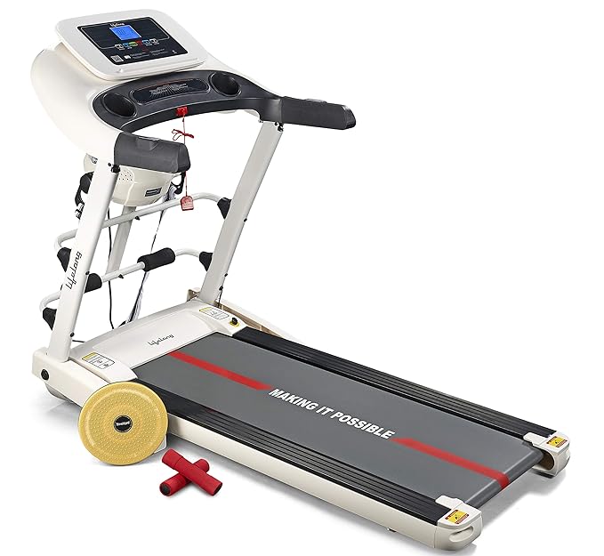 Buy Lifelong LLTM63 4HP FitPro Multi Function Treadmill with Massager