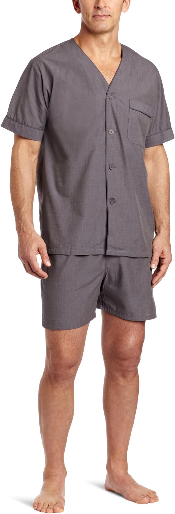 Majestic International Men's Cotton eoe Shorty Pajama at Amazon Men’s Clothing store