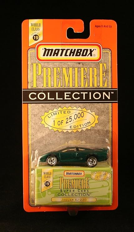 matchbox limited edition cars