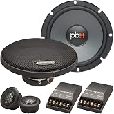 PowerBass OE-6C - 6.5" Component Speaker System - 2-Ohm - Pair
