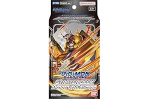 BANDAI Digimon Card Game Starter Deck: Dragon of Courage