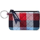 Vera Bradley Women's Cotton Zip ID Case Wallet
