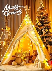 Clear Christmas String Lights 50 Count 12 Feet