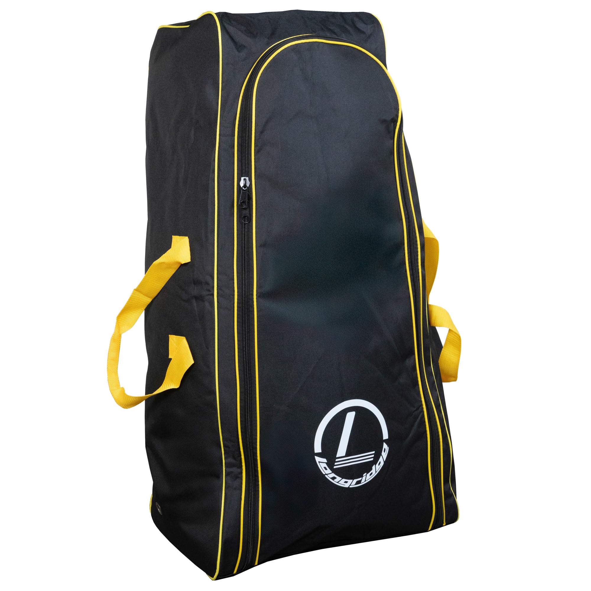 Longridge Deluxe Pull Trolley Storage Bag - Black/Yellow