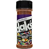 DAK's Spices Blackened Mouth Watering Seasoning Blend | 100% Salt Free | Premium & Healthy Seasoning | MSG Free, Preservative Free, Potassium Chloride Free | Low Carb & Keto Friendly | Perfect for Clean Eating & Adding Flavor to Recipes | 1.5 oz
