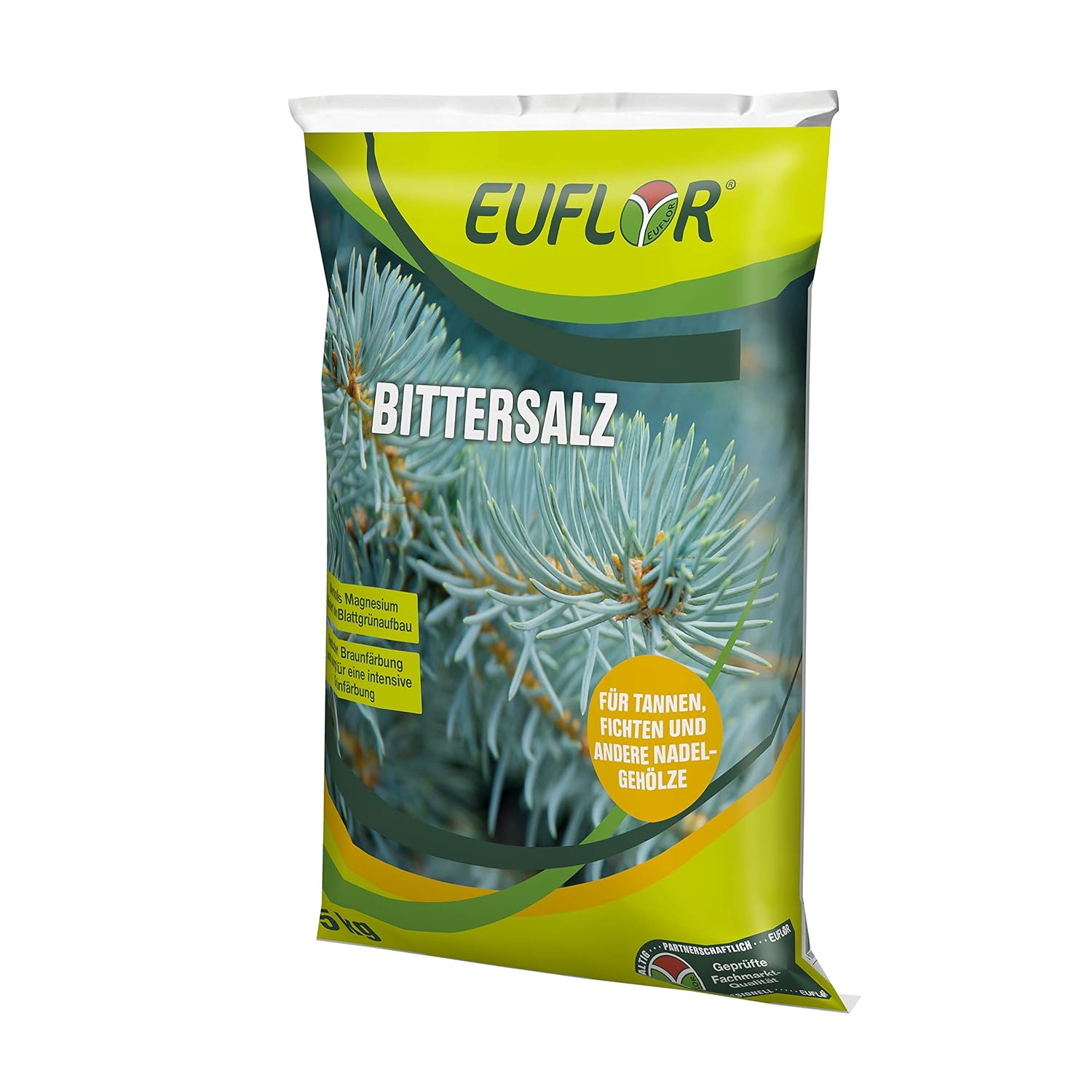 Euflor Bittersalz 5kg•Sack Magnesiumsulfat 16 MgO wasserlösliches