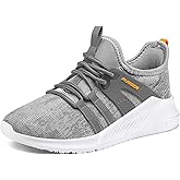 RUNSIDE Boys Girls Tennis Shoes Kids Lightweight Breathable Sneakers Lace-up Running Athletic Shoes for Toddler/Little Kid/Big Kid