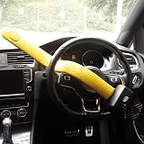 Stoplock Pro Elite Car Steering Wheel Lock HG 150-00 with 2 Keys Black/Yellow view 5