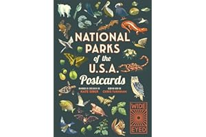 National Parks of the USA Postcards