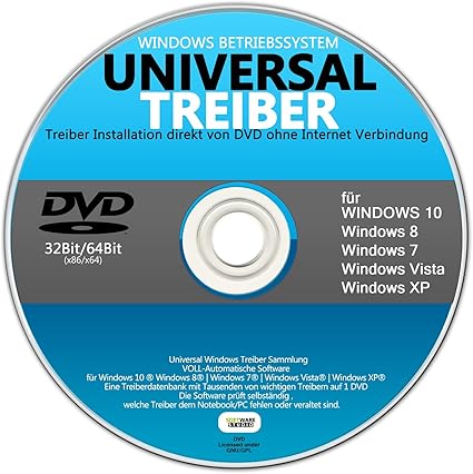 Universal Treiber Sammlung Fur Windows 2017 Treiber Installation Direkt Von Dvd Ohne Internet Verbindung Amazon De Software